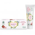 Pasta de dinti cu argila si capsune, naturala 50ml Bebe Drag VivaNatura
