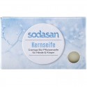 Sapun solid fin pentru ingrijirea pielii, fara parfum 100g Sodasan