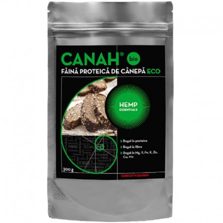 Faina proteica de canepa bio 300g Canah
