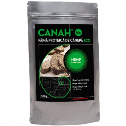 Faina proteica de canepa bio 500g Canah