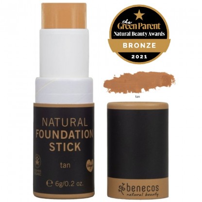 Foundation stick Tan (inchis), bio vegan 6g Benecos