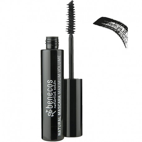 Rimel natural negru Maximum Volume Deep Black Mascara 6ml Benecos