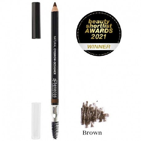 Creion pentru sprancene Brown, natural 1.05g Benecos