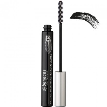 Rimel natural pentru alungire, negru Super Long Lashes Mascara 8ml Benecos