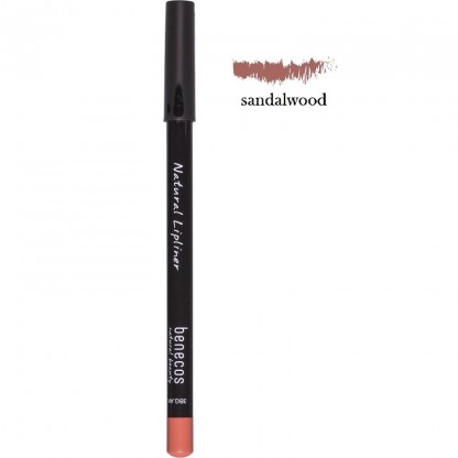 Creion contur buze Sandalwood Natural Lipliner 1.13g Benecos