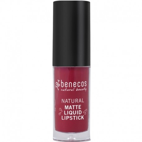 Ruj lichid mat Bloody Berry, bio vegan 5ml Benecos