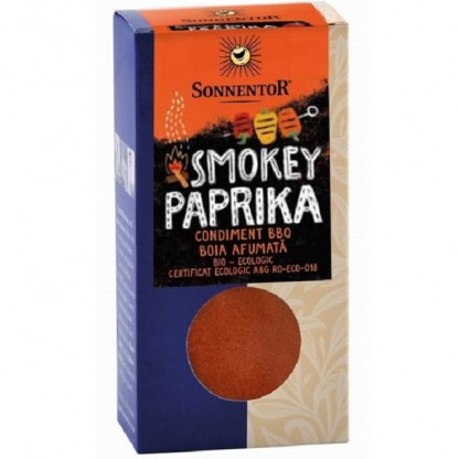 Smokey Paprika. Boia dulce bio, afumata 50g Sonnentor