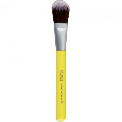 Pensula pentru fond de ten lichid Colour Edition Benecos 15.5 cm