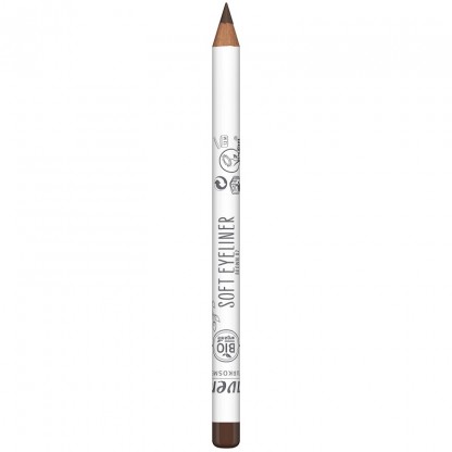Creion contur ochi Maro 02, Brown Soft Eyeliner bio Lavera
