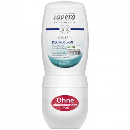 Deodorant roll-on pentru piele foarte sensibila, iritata Neutral 50ml Lavera