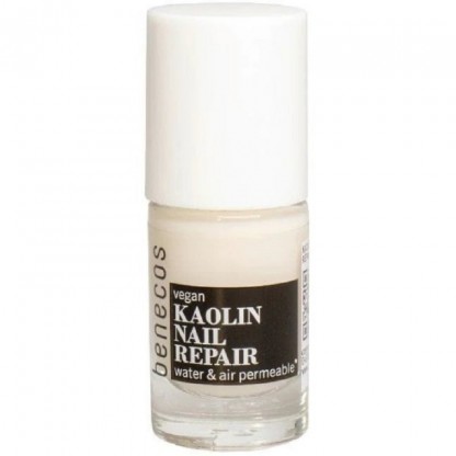 Lac reparator pentru unghii, cu argila, natural 5ml Benecos
