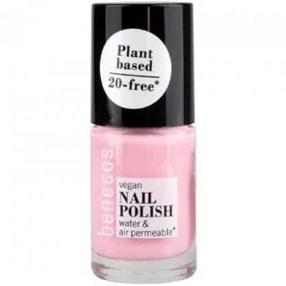 Lac de unghii Cotton Candy, natural vegan 5ml Benecos