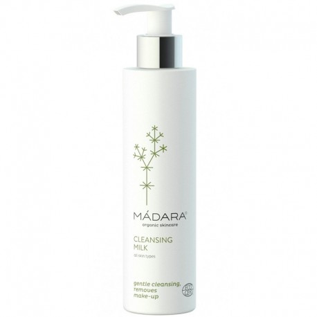 Lapte demachiant cu iasomie pt orice tip de ten 200ml Madara Organic