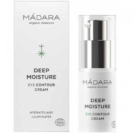 Crema contur ochi pt toate tipurile de ten Deep Moisture 15ml Madara Organic