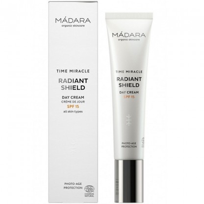 Crema de zi SPF15 Radiant Shield Time Miracle 50ml Madara Organic