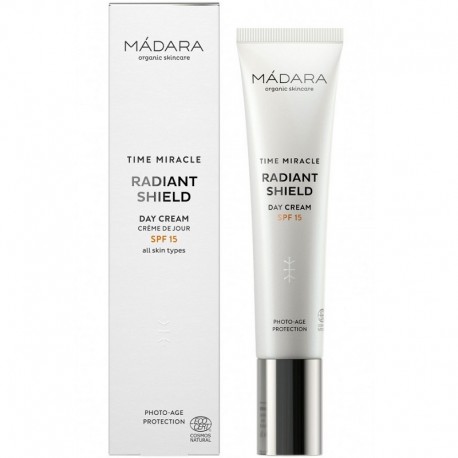 Crema de zi SPF15 Radiant Shield Time Miracle 50ml Madara Organic