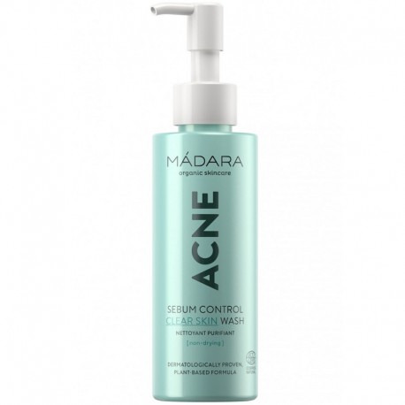 Gel facial de curatare ten acneic, Acne Sebum Control 140ml Madara Organic
