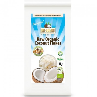 Fulgi de cocos bio, vegan 300g Dr Goerg