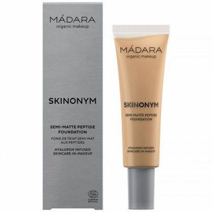 Fond de ten Semi-Matte Peptide Skinonym 50 Golden Sand 30ml Madara Organic
