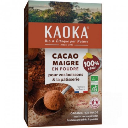 Cacao pudra degresata bio 250g Kaoka