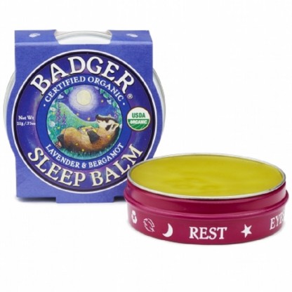 Mini balsam pentru un somn linistit Sleep Balm 21g Badger Organic