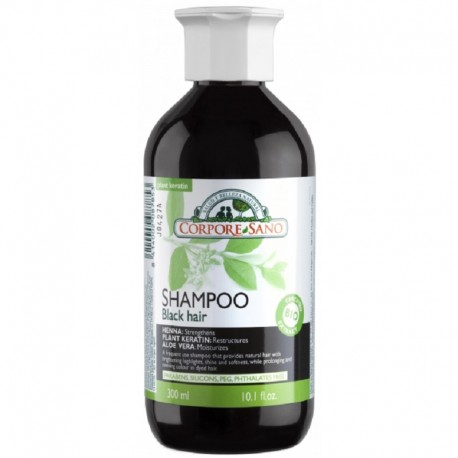 Sampon cu henna pentru par brunet 300ml Corpore Sano