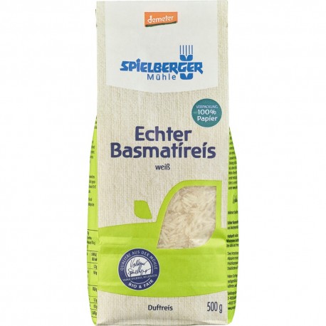 Orez basmati alb bio Demeter 500g Spielberger