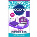 Laveta din microfibra pentru sticla si geamuri 1 buc Ecozone