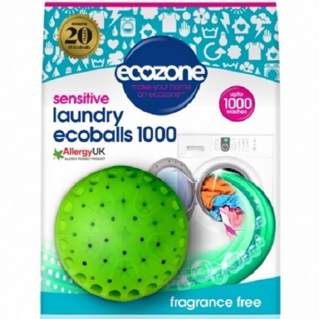 Ecoballs Bila pentru spalarea rufelor, fara miros, 1000 spalari Ecozone