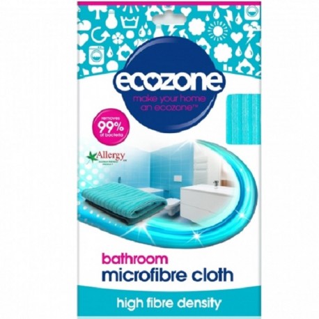Laveta din microfibra naturala pt suprafete din baie, 1 buc Ecozone