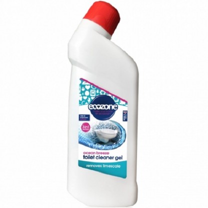 Solutie gel 3 in 1 pt curatat toaleta, Ocean Breeze 750ml Ecozone