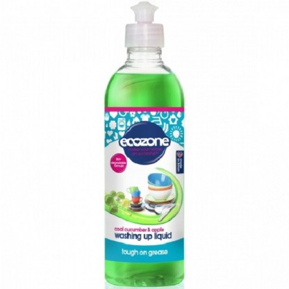Solutie concentrata pt spalat vase cu castravete si mar 500 ml Ecozone