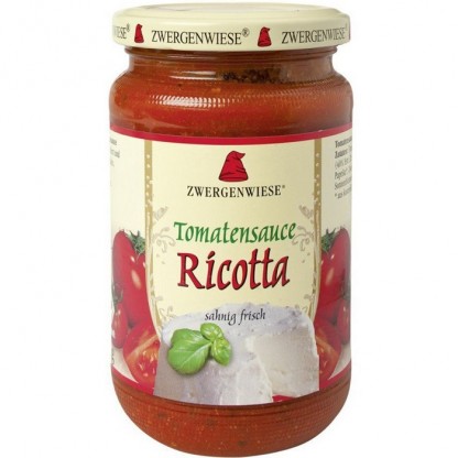 Sos de tomate Ricotta bio, fara gluten 340ml Zwergenwiese