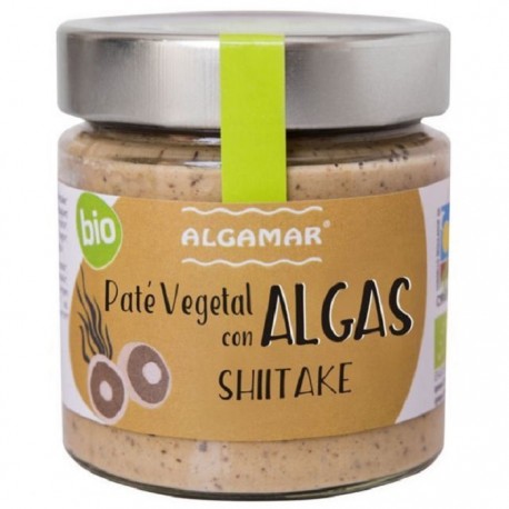 Crema tartinabila cu alge si ciuperci shiitake bio 180g Algamar