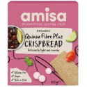 Crispbread cu quinoa bio, fara gluten 100g Amisa