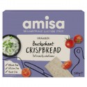 Crispbread din hrisca integrala bio, fara gluten 120g Amisa