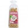 Penne din orez integral bio, fara gluten 500g Amisa