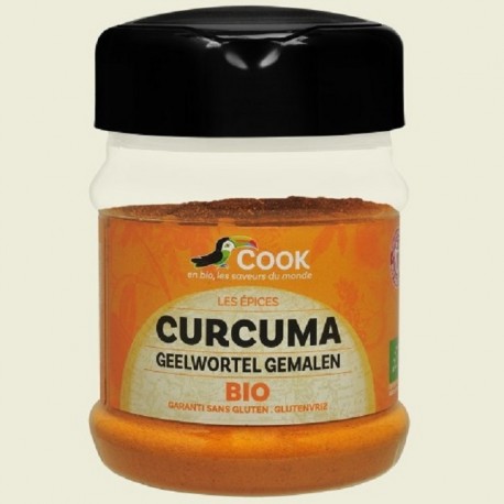 Turmeric (curcuma) pudra bio, fara gluten 200g Coo