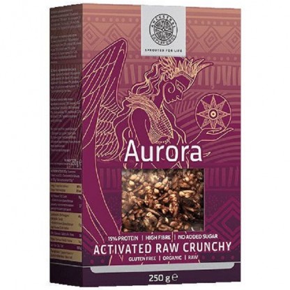 Aurora crunchy cu seminte activate raw bio 250g Ancestral Superfoods
