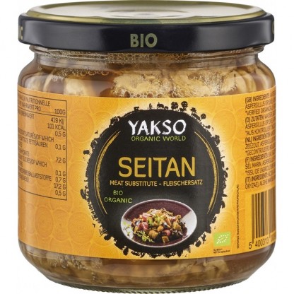 Seitan bio (carne vegetala) 330ml Yakso