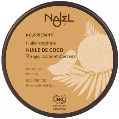 Ulei de cocos organic pentru fata, corp si par 100g Najel