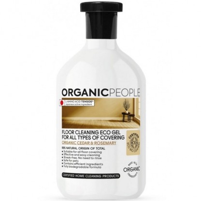 Solutie ecologica pentru podele Organic Cedar Rosemary 500ml Organic People