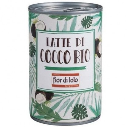 Crema vegetala din nuca de cocos bio (68% extract) 400ml Fior di Loto