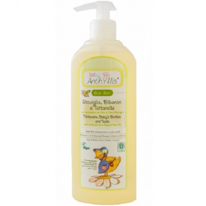 Detergent solutie pentru vesela si biberoane bio 500ml Baby Anthyllis