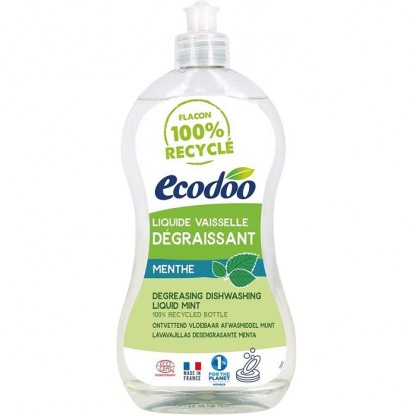 Detergent bio vase ultradegresant cu otet si menta 500ml Ecodoo