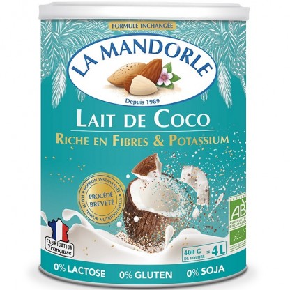 Bautura instant de cocos bio 400g La Mandorle