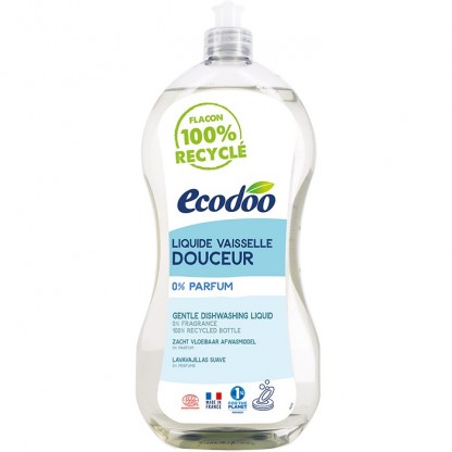 Detergent bio de vase, fara parfum 1 Litru Ecodoo