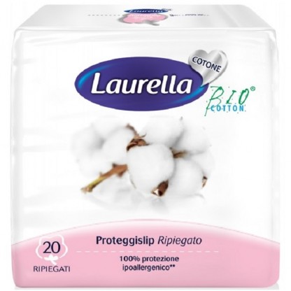 Protej slip ambalate individual, bumbac bio 20 buc Laurella