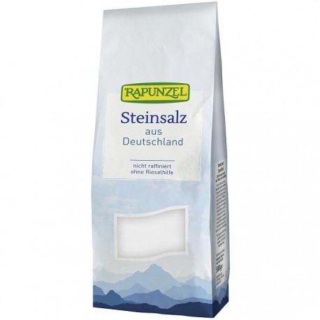 Sare gema fina, neiodata 500g Rapunzel