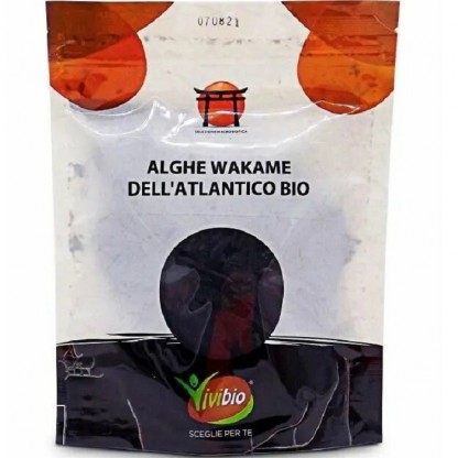 Alge Wakame bio din Atlantic 30g Vivibio